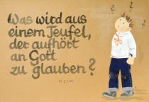 Was wird aus einem Teufel, der aufhört an Gott zu glauben? - Stanislaw Jerzy Lec