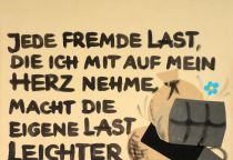 Jede fremde Last, die ich mit auf mein Herz nehme, macht die eigene Last leichter. - Friedrich von Bodelschwingh der Ältere