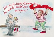 Wer sich heute freuen kann, der soll nicht bis morgen warten.
 - Johann Heinrich Pestalozzi