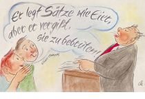 Er legt Sätze wie Eier, aber er vergißt, sie zu bebrüten. - Elias Canetti