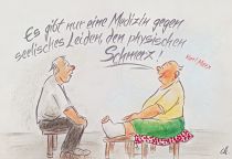 Es gibt nur eine Medizin gegen seelisches Leiden, den physischen Schmerz. - Karl Marx
