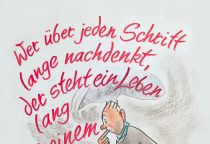 Wer über jeden Schritt lange nachdenkt, der steht sein Leben lang auf einem Bein. - Buddha