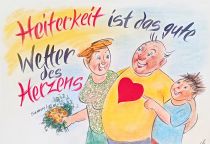 Die Heiterkeit ist das gute Wetter des Herzens. - Samuel Smiles