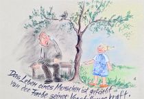 Das Leben eines Menschen ist gefärbt von der Farbe seiner Vorstellungskraft.
 - Honoré de Balzac